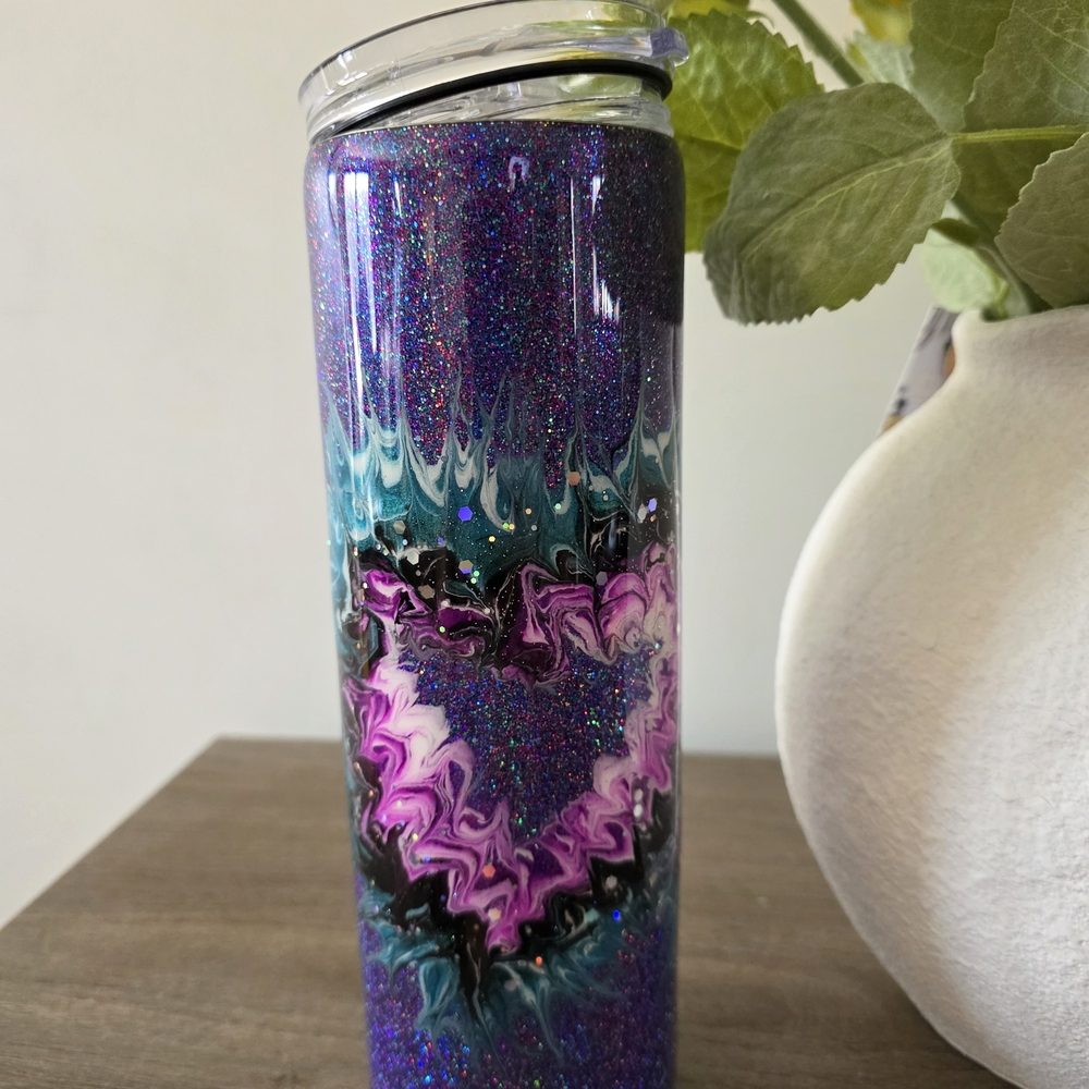 Vibrant Heart Tumbler